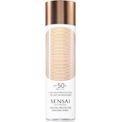 Sensai Silky Bronze Cooling Protective Suncare Spray spray chroniący przed promieniami słońca SPF 50+ PA ++++ 150 ml