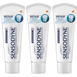 Sensodyne Repair & Protect Cool Mint pasta do zębów dla wrażliwych zębów 3x75 ml