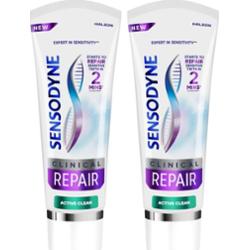 Sensodyne Clinical Repair Active Clean pasta do zębów 2x75 ml