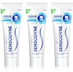 Sensodyne Repair & Protect Cool Mint pasta do zębów dla wrażliwych zębów 3x75 ml
