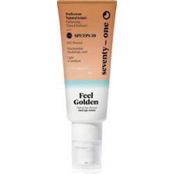 SeventyOne Feel Golden SPF30 fluid tonujący do opalania do twarzy SPF 30 40 ml