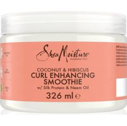 Shea Moisture Coconut & Hibiscus krem bez spłukiwania do włosów kręconych 340 g