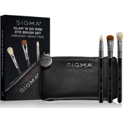 Sigma Beauty Brush Set Glam N Go zestaw pędzli z kosmetyczką