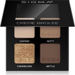 Sigma Beauty Quad paleta cieni do powiek odcień Crème Brûlée 4 g