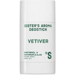 Sister's Aroma Vetiver Deostick dezodorant w sztyfcie przeciw nieprzyjemnym zapachom i poceniu 50 g
