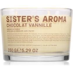 Sister's Aroma Chocolat Vannille świeczka zapachowa 150 g
