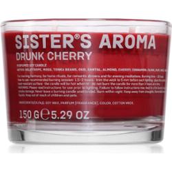 Sister's Aroma Drunk Cherry świeczka zapachowa 150 g