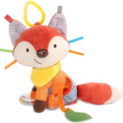 Skip Hop Bandana Buddies Fox zabawka edukacyjna z gryzakiem dla dzieci od urodzenia 0m+ 1 szt.