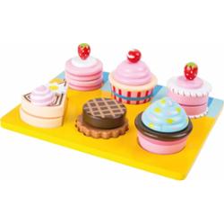 Small foot Cupcakes zestaw zabawek z drewna 3 y+ 13 szt.
