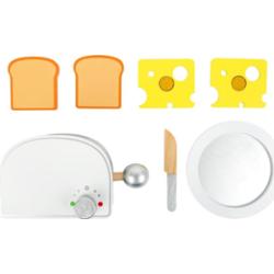 Small foot Wooden Toaster Breakfast zestaw zabawek z drewna 3y+ 7 szt.