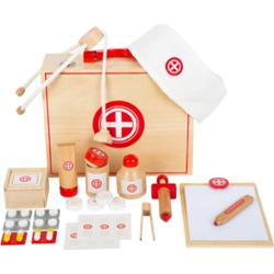Small foot Wooden Doctor’s Kit zestaw zabawek z drewna 3 y+ 24 szt.