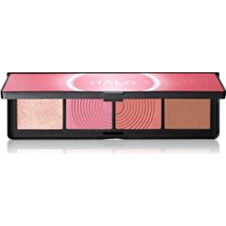 Smashbox Halo Sculpt + Glow Face Palette paleta rozświetlaczy i róży do policzków odcień Pink Saturation 15,7 g