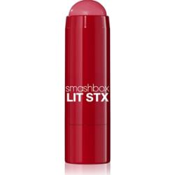 Smashbox LIT STX Blushlighter róż do policzków z rozświetlaczem w sztyfcie odcień Flash Mauve 5 g