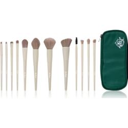 So Eco Flawless 12 Piece Brush & Bag Set Complexion Sponge zestaw pędzli z kosmetyczką