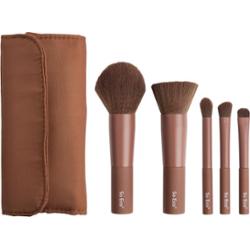 So Eco Mini Travel Sculpting Set podróżny zestaw pędzli do makijażu z etui