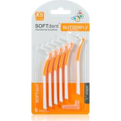 SOFTdent Butterfly XS szczoteczka międzyzębowa 0,4 mm 6 szt.