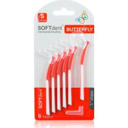 SOFTdent Butterfly S szczoteczka międzyzębowa 0,5 mm 6 szt.