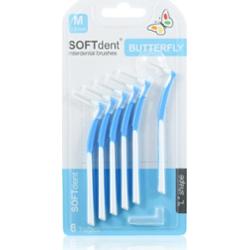 SOFTdent Butterfly M szczoteczka międzyzębowa 0,6 mm 6 szt.