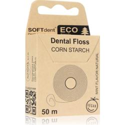 SOFTdent ECO Corn Starch nić dentystyczna Mint 50 m