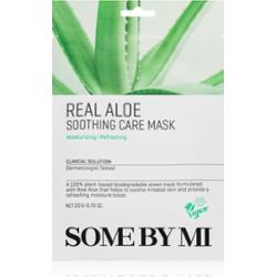 SOME BY MI - Real Aloe Soothing Care Mask, 20 g - kojąca maseczka do twarzy w płachcie z aloesem