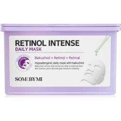 SOME BY MI - Retinol Intense Daily Mask, 30szt - zestaw przeciwstarzeniowych masek w płachcie