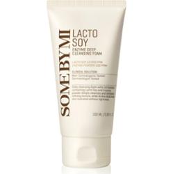 Some By Mi Lacto Soy Enzyme Deep Cleansing Foam pianka dogłębnie oczyszczająca o działaniu uspokajającym 100 ml
