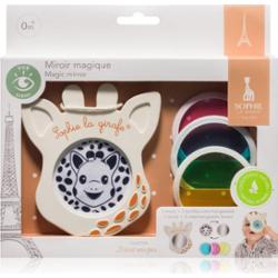 Sophie La Girafe Vulli Magic Mirror lusterko dla dzieci od urodzenia Blue, Pink, Yellow 3 szt.