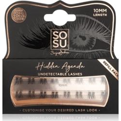 SOSU Cosmetics Hidden Agenda Undetectable Lashes kępki rzęs bez węzełków 10 mm