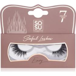 SOSU Cosmetics 7 Deadly Sins Lashes sztuczne rzęsy Envy 1 szt.