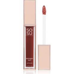 SOSU Cosmetics Satin Lip Glaze nawilżający błyszczyk do ust odcień Birthday Suit 6 ml