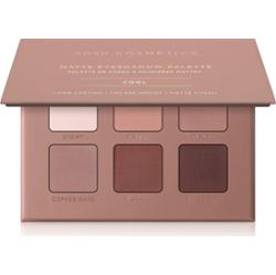 SOSU Cosmetics Matte Eyeshadow Palette paleta cieni do powiek odcień Cool 6x1.3 g