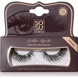 SOSU Cosmetics Hidden Agenda Fox Eye Collection sztuczne rzęsy odcień Feral 1 szt.
