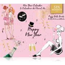Spa Moments Happy New Year Sparkling Bath Bombs kalendarz noworoczny