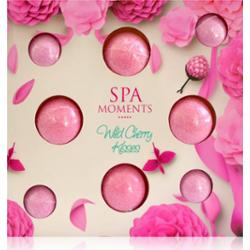 Spa Moments Wild Cherry Kisses musujące kule do kąpieli