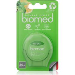 Biomed Dental Floss nić dentystyczna Mint and Yuzu 50 m