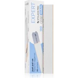 Staleks EXPERT 22 180 grit wymienne pilniki białe papmAm 50 sztuk