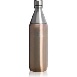 Stanley All Day Slim Bottle butelka na wodę ze stali nierdzewnej Pale Gold Shine 600 ml