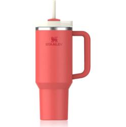 Stanley Quencher H2.O FlowState™ Tumbler kubek ze stali nierdzewnej ze słomką duży Hot Coral 1180 ml
