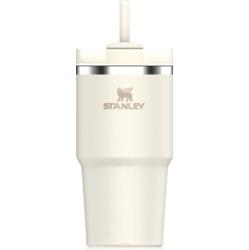 Stanley Quencher H2.O FlowState™ Tumbler kubek ze stali nierdzewnej ze słomką mały Cream 2.0 600 ml