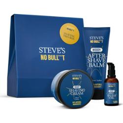 Steve's No Bull***t Shaving Trio zestaw upominkowy do golenia