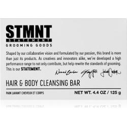 STMNT Care Hair & Body Cleansing Bar mydło oczyszczające w kostce do włosów, zarostu i ciała 125 g