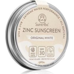 Suntribe Zinc Sunscreen mineralny krem ochronny do twarzy i ciała SPF 50 Original White 45 g
