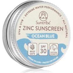 Suntribe Mini Zinc Sunscreen mineralny krem ochronny do twarzy i ciała SPF 50 Ocean Blue 15 g