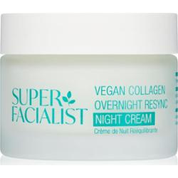 Super Facialist Vegan Collagen wygładzający krem na noc z kolagenem 50 ml