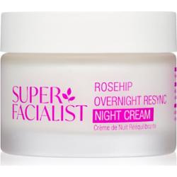 Super Facialist Rosehip Overnight Resync ujędrniający i wygładzający krem na noc odżywienie i nawilżenie 50 ml