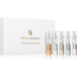 Swiss Arabian Cities Collection zestaw unisex 5x1.7 ml