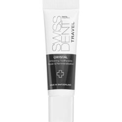 Swissdent Crystal Travel Tube remineralizująca pasta do zębów o działaniu wybielającym 10 ml