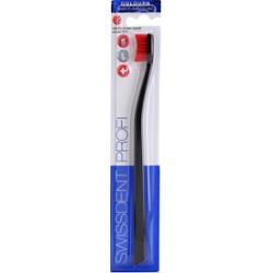 Swissdent Profi Colours Single szczoteczka do zębów soft - medium Black & Red 1 szt.
