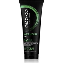 Syoss Max Hold żel do włosów mocno utrwalający 250 ml