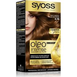 Syoss Oleo Intense trwała farba do włosów z olejem odcień 6-76 Warm Copper 1 szt.